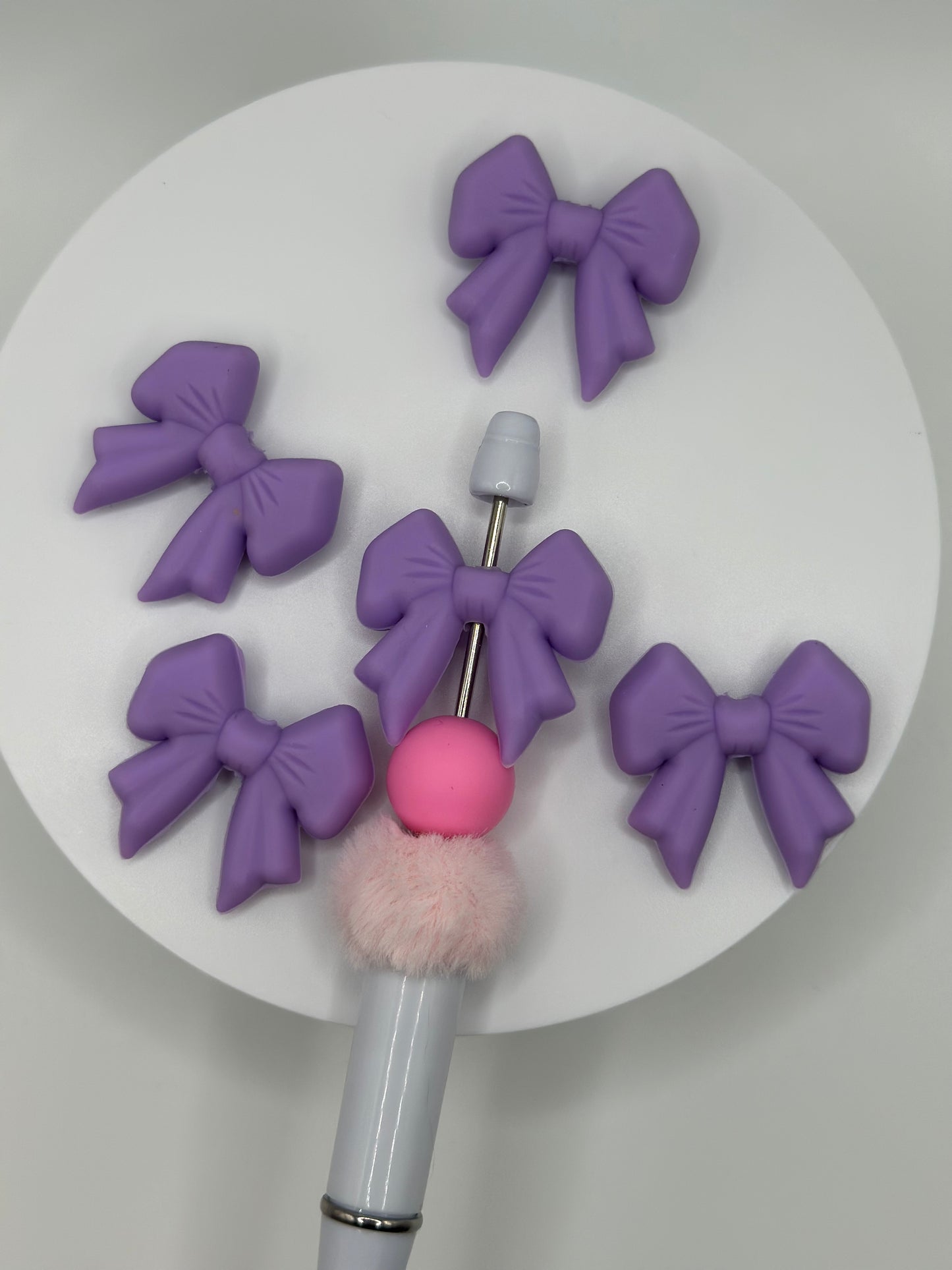 Purple Bow (Vertical)