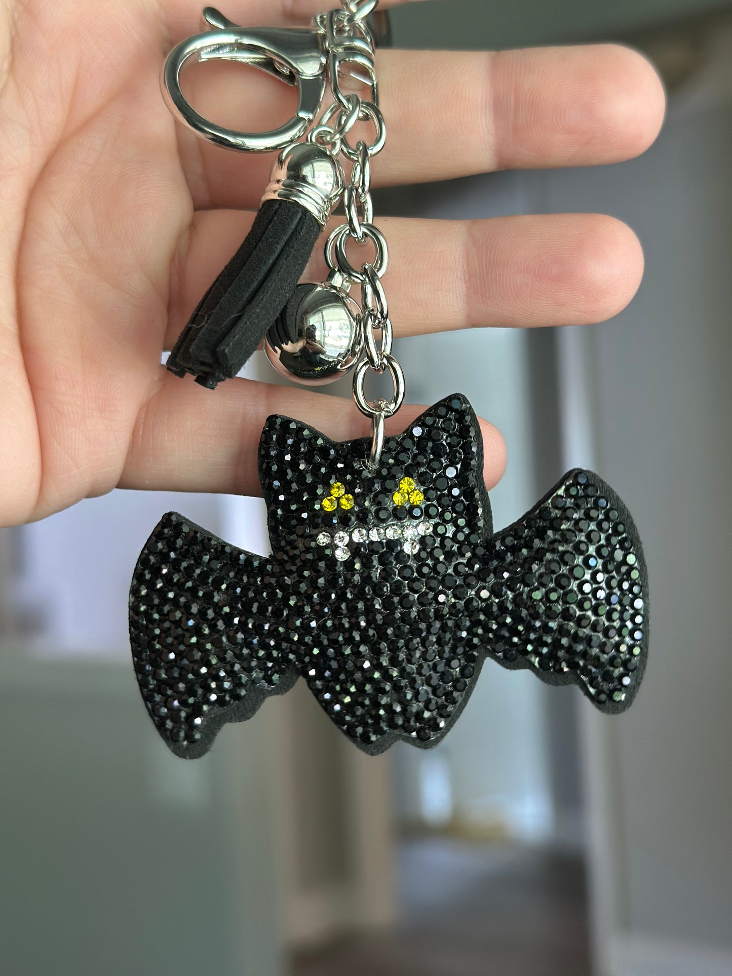 Halloween: Bat (Yellow Eyes & Fangs)